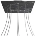 Creative Cables Kroq408f104 Xxl Rose-one Firkant Marquina Marmor Rose Sett