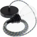 Creative Cables Rd55 Stripes 1 M Hengelampe Pendel For Lampeskjerm