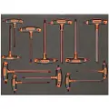 Bahco T-håndtak Skrutrekkersett For Sekskant-torx 3-3 Fit&go 12 Enheter