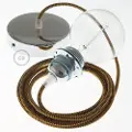 Creative Cables Rz23 Zigzag Diy 1 M Hengelampe Pendel For Lampeskjerm
