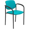 Nowy Styl Styl Faux Leather With Arms Fast Kontorstol