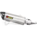 Akrapovic Line Stainless Steel/carbon Fiber X-max 125 19 Ref:s-y125so5-hrss/1 Ikke-homologert Slip-on Lyddemper