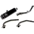 Arrow Indy Race Dark T-max 560 2021 Titanium Homologert Komplett Linjesystem