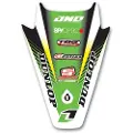 One Industries Kawasaki Kx 450 F 09-12 Rear Fender Grafisk Sett