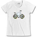 Cinelli Pixel Bike Lase Kortarmet T-skjorte