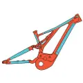 RideWrap Emtb Rammesikringsklistremerker