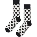 Happy socks Black And White Gift Set Crewsokker 4 Par