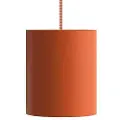Creative Cables Textile Cylinder 1.2 M Hengelampe Med Lyspære