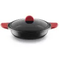 Castey Short+lid 24 Cm Kasserolle