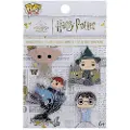 Funko POP! Pop! Harry Potter Sett Med 4 Emaljerte Tallerkener Hp Hemmelighetenes Kammer Pin Badge 4 Cm