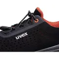 Uvex 68468, Hankjønn, Voksen, Vernesko, Sort, ESD, S1, SRC, Snøring