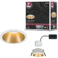 Paulmann Recessed luminaire Cole Coin 3-st LED dimmer 1x6.5W 2700K 230V White/Gold-Mat/Plastic