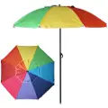 Atosa 22/25 Mm Orientable Oxford Aluminium Parasoll 200 Cm