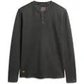 Superdry Waffle Henley Langarmet T-skjorte