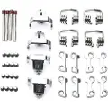 HT Components M2 Pedaloppussattsett