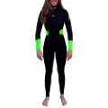Kynay Surf Ultra Stretch Thermal Dame Våtdrakt I Neopren Med Glidelås I Brystet Og Lange Ermer