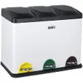 Wellhome 45l Resirkuleringsbeholder 3 Enheter