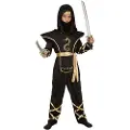 MOM Svart Ninja-kostyme