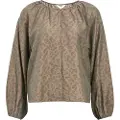 Object True Langermet Bluse