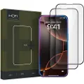Hofi iPhone 16 Pro Hofi Premium Pro+ Beskyttelsesglass - 2 Stk. - Svart Kant