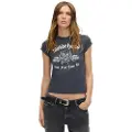 Superdry Motorhead Cap Band Kortarmet T-skjorte