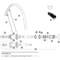Mavic 6 Bolt Disc Id360 Bakre Navaksel