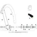 Mavic Cosmic Pro Carbon Sl Ust Bakre Høyre Eiker 12 Enheter