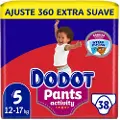 Dodot Størrelse 5 Ekstra Aktivitetsbleier 38 Enheter
