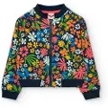 Boboli Bomber Knit Floral Jakke