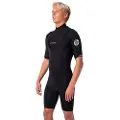 Rip Curl D Patrol 22gb Spring Kortskjortet Neopren-drakt Med Glidelås I Brystet