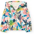 Boboli Fleece Floral Jakke