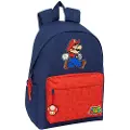 Safta 612508775 14.1´´ Super Mario Trick 17.30l 22x39x10 Cm Ryggsekk