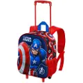 KARACTERMANIA Marvel Captain America Patriot 3d Ryggsekk Med Hjul