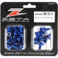 Zeta Kawasaki Kx 450 F 16-18/kx 450 F 19-20/kx 250 21/kx 450 21 Ze88-5256 Fairing Skrue Sett