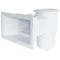 Productos Qp Ø 5m3/t Skimmer Standard Langt Munnstykke Firkantet Deksel 360mm