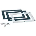 AstralPool Rustfritt Stål 07525 A-100 A-201 & A-202 (00254 07520 07610) Lineradaptersett For Skimmer