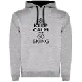 Kruskis Keep Calm And Go Skiing Two-colour Hetteskjorte