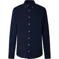 Hackett Garment Dyed Oxford Skjorte Med Lange Ermer