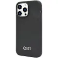 Audi Silicone Iphone 14 Pro 6.1 Aulsrip14pq3d1bk Telefondeksel
