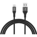Dudao Flettet USB til USB-C-kabel 5A 1,2 m med hurtiglading - Svart