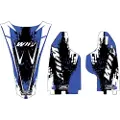 Why Stickers Yamaha Wr450f 2008-2010 Rear Fender Grafisk Sett