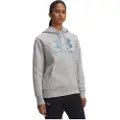 Under Armour Rival Fleece Shimmer Hettegenser