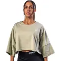 Nebbia Oversized Cropped Tee Just Flow 431 Kortarmet T-skjorte