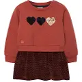 Boboli Fleece Combined Kjole