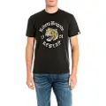 Replay for man. M3222.000.2660 Tiger print T-shirt black (M), Casual, Cotton, Short sleeve