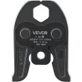 Vevor V28 pressekjeft, 28 mm pressekjeft for V-type rustfrie stålrør, høyfaste pressekjever i karburert stål, kompatibel med standard presseverktøy
