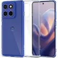 Tech-Protect Motorola Edge 60 Pro FlexAir TPU-deksel - Gjennomsiktig