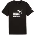 Puma Manchester City KING Logo Tee Men, Sport, Black, M
