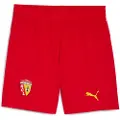 Puma RC Lens 25/26 Shorts Men, Sport, Red/Pelé Yellow, XS