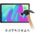 Mtp Products TCL Tab 10L Full Cover Beskyttelsesglass - Gjennomsiktig